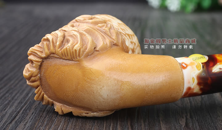 淘金周 原装正品土耳其A.Govem海泡石烟斗 5件套AG026中大号-5