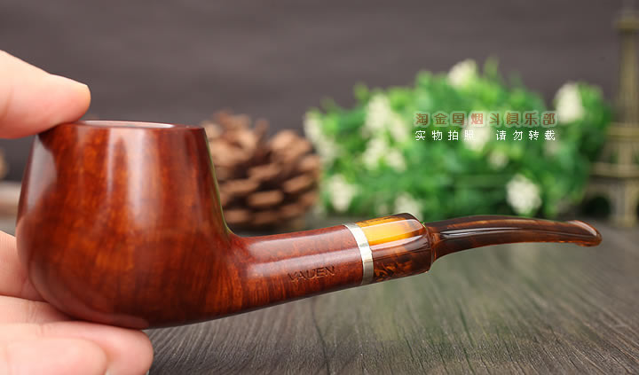 原装进口 德国华云VAUEN石楠木银圈烟斗 6件套装CLASSIC 3940-8
