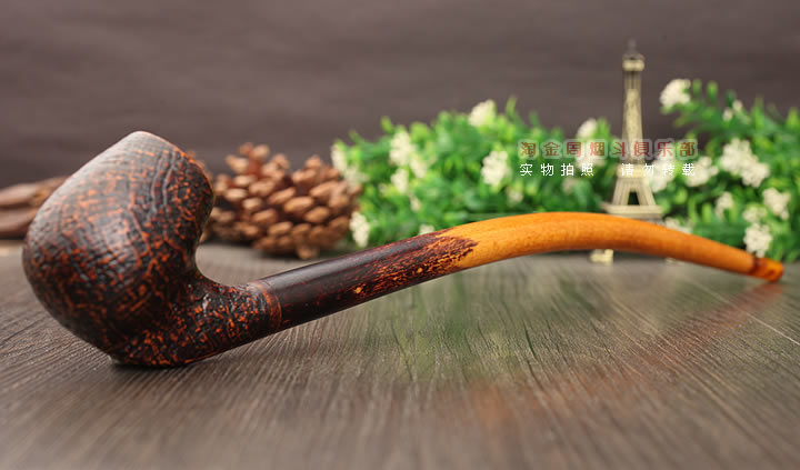 进口德国华云 Auenland魔戒 阅读斗石楠木烟斗特惠6件套modon麻面-1