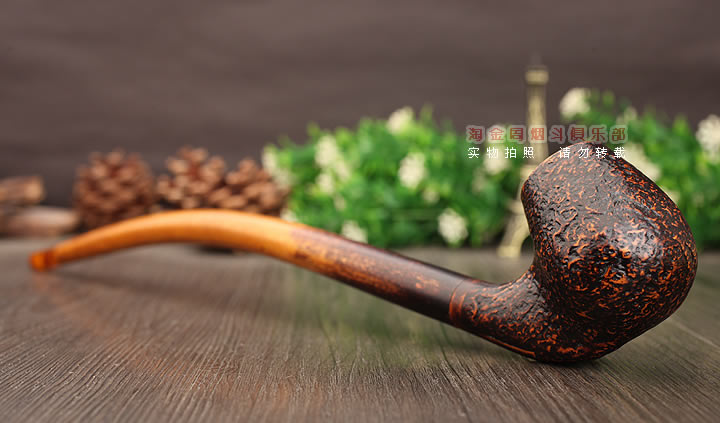 进口德国华云 Auenland魔戒 阅读斗石楠木烟斗特惠6件套modon麻面-2