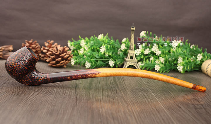 进口德国华云 Auenland魔戒 阅读斗石楠木烟斗特惠6件套modon麻面-3
