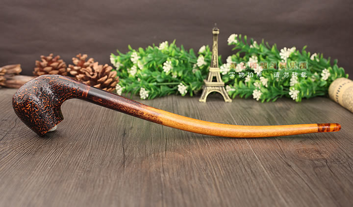 进口德国华云 Auenland魔戒 阅读斗石楠木烟斗特惠6件套modon麻面-4