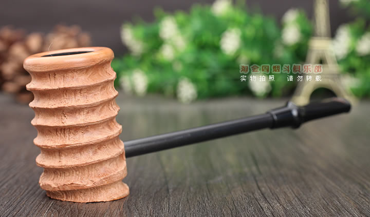 丹麦大师艾尔唐Tom Eltang石楠木手工烟斗 5件套锤子斗 原木雕刻-1