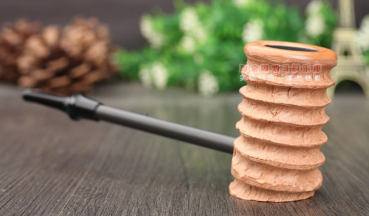 丹麦大师艾尔唐Tom Eltang石楠木手工烟斗 5件套锤子斗 原木雕刻-2