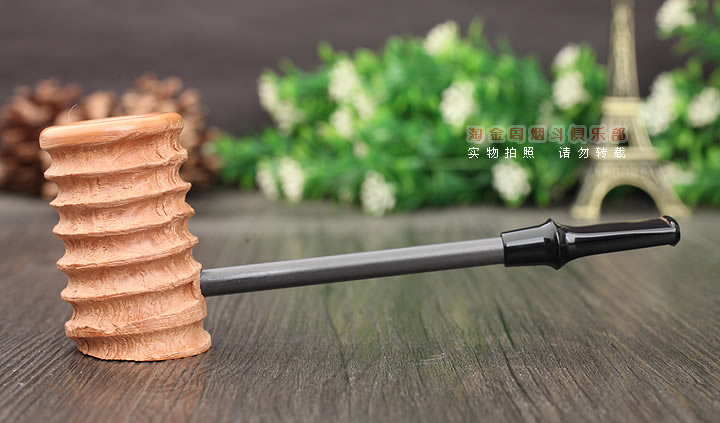 丹麦大师艾尔唐Tom Eltang石楠木手工烟斗 5件套锤子斗 原木雕刻-3