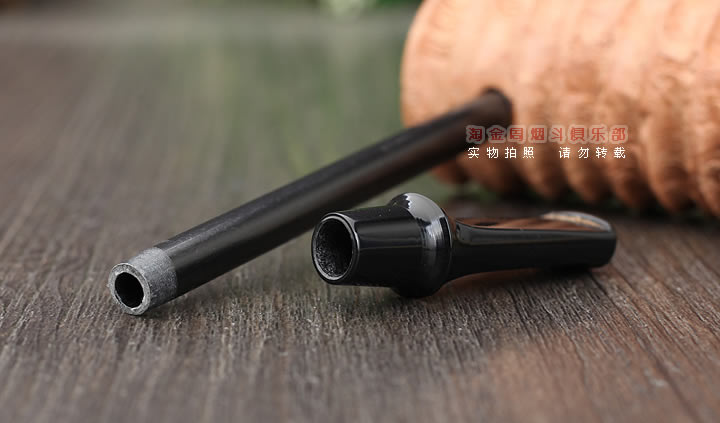 丹麦大师艾尔唐Tom Eltang石楠木手工烟斗 5件套锤子斗 原木雕刻-7