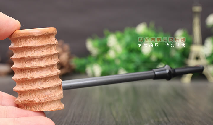 丹麦大师艾尔唐Tom Eltang石楠木手工烟斗 5件套锤子斗 原木雕刻-8