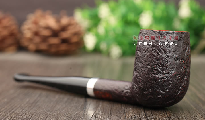 丹麦Stanwell史丹威石楠木烟斗 5件套Relief Black 107-2