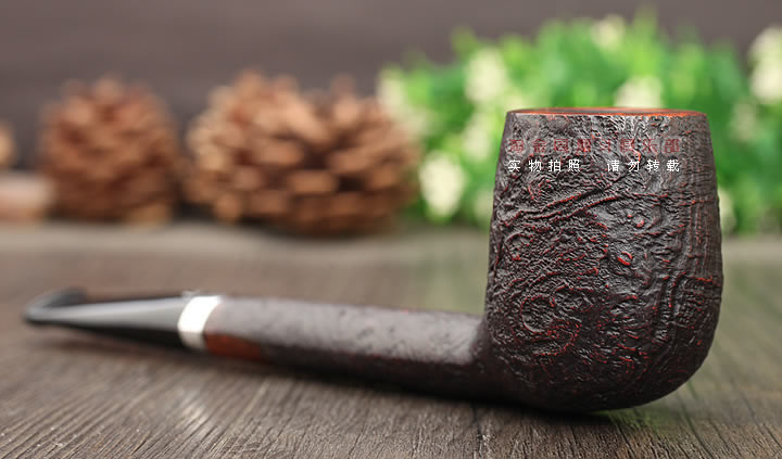 丹麦Stanwell史丹威石楠木烟斗 5件套Relief Black 56-2