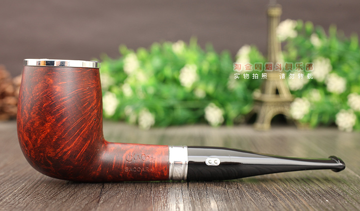 法国CHACOM CC Baccara石楠木烟斗 5件套装 巴卡拉棕色光面186-3
