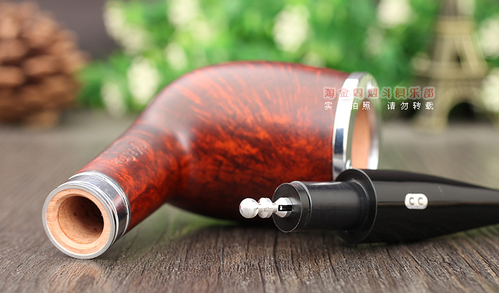 法国CHACOM CC Baccara石楠木烟斗 5件套装 巴卡拉棕色光面186-6