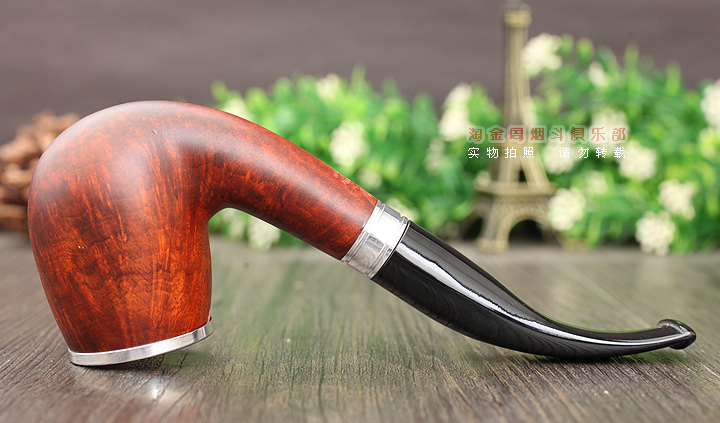 法国CHACOM CC Baccara进口石楠木烟斗 5件套装 巴卡拉棕色光面43-4