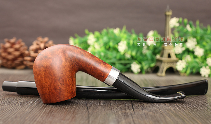 淘金周 法国CHACOM CC石楠木烟斗 5件套装IDEAL阅读斗 双嘴42-5