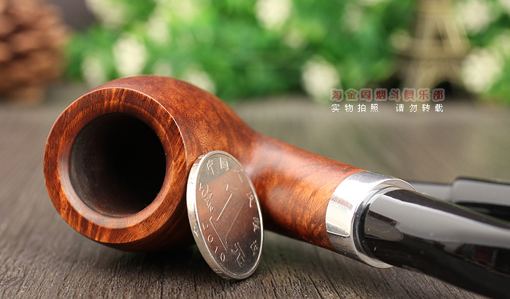 淘金周 法国CHACOM CC石楠木烟斗 5件套装IDEAL阅读斗 双嘴42-6