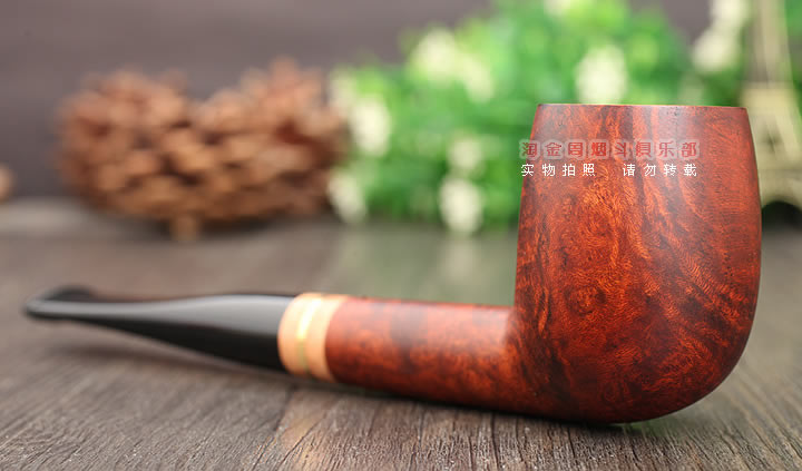 进口烟具 法国CHACOM CC石楠木烟斗 五件套装ALPINA 棕红哑光110-2