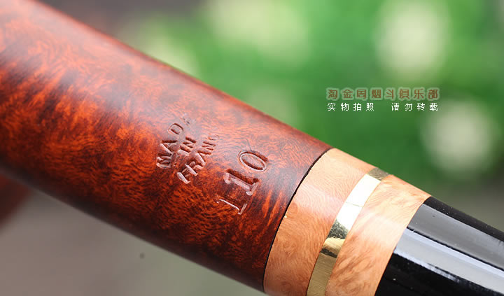 进口烟具 法国CHACOM CC石楠木烟斗 五件套装ALPINA 棕红哑光110-8