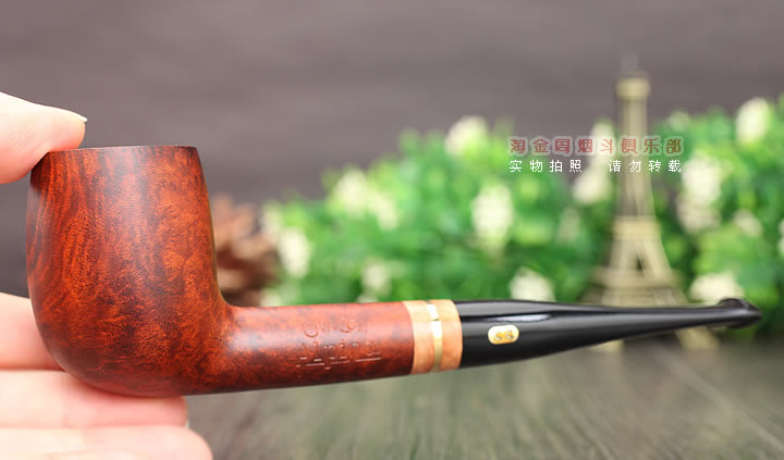 进口烟具 法国CHACOM CC石楠木烟斗 五件套装ALPINA 棕红哑光110-9