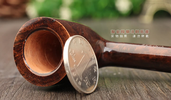 意大利芭比brebbia石楠木烟斗 五件套棕色光面51-5