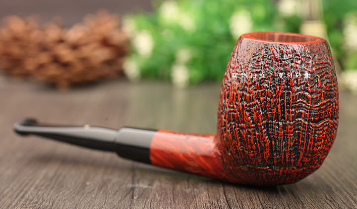 淘金周 意大利大师Caminetto白胡子石楠木手工烟斗 5件套装AC01-2