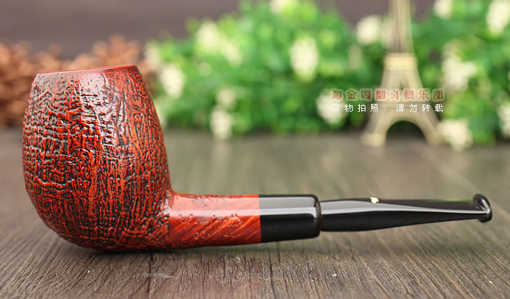 淘金周 意大利大师Caminetto白胡子石楠木手工烟斗 5件套装AC01-3