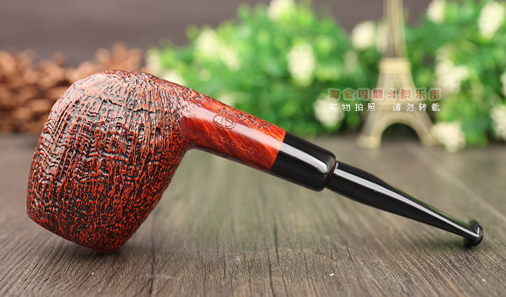 淘金周 意大利大师Caminetto白胡子石楠木手工烟斗 5件套装AC01-4