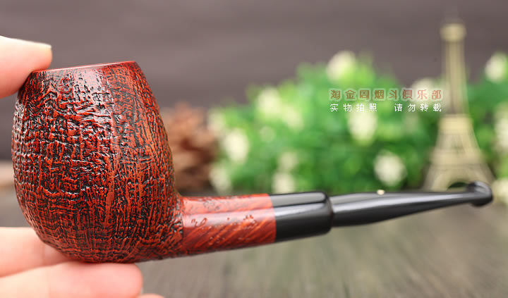 淘金周 意大利大师Caminetto白胡子石楠木手工烟斗 5件套装AC01-9