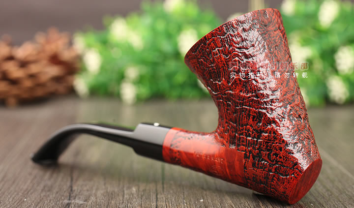 淘金周 意大利大师Caminetto白胡子石楠木手工烟斗 5件套装AC02-2