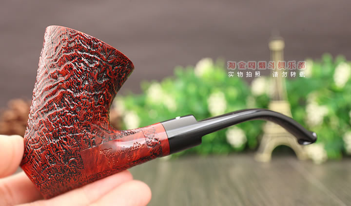 淘金周 意大利大师Caminetto白胡子石楠木手工烟斗 5件套装AC02-8