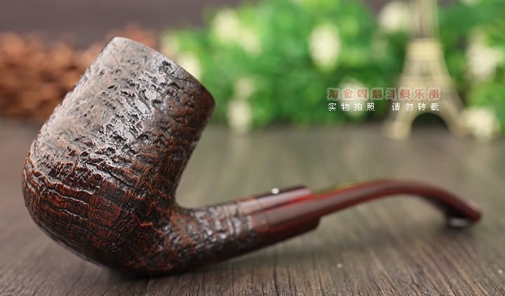 淘金周 意大利大师Caminetto白胡子石楠木手工烟斗 5件套装AC03-1