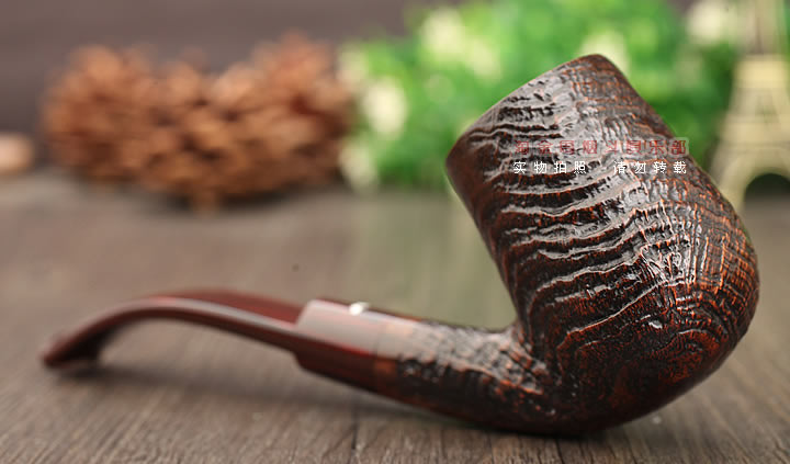 淘金周 意大利大师Caminetto白胡子石楠木手工烟斗 5件套装AC03-2