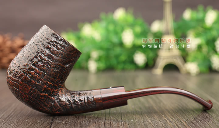 淘金周 意大利大师Caminetto白胡子石楠木手工烟斗 5件套装AC03-3