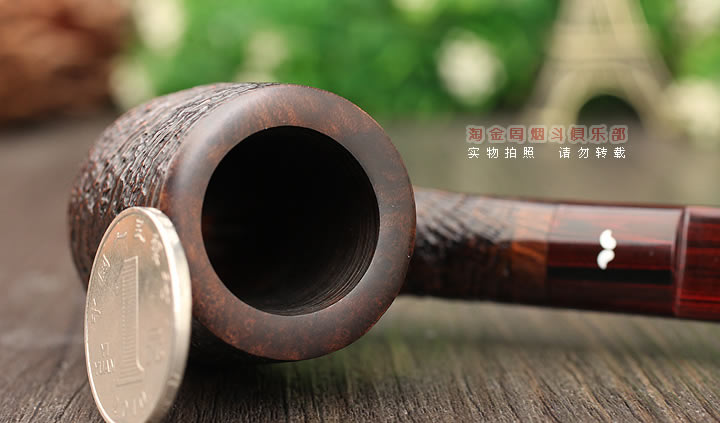 淘金周 意大利大师Caminetto白胡子石楠木手工烟斗 5件套装AC03-5