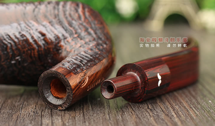 淘金周 意大利大师Caminetto白胡子石楠木手工烟斗 5件套装AC03-6
