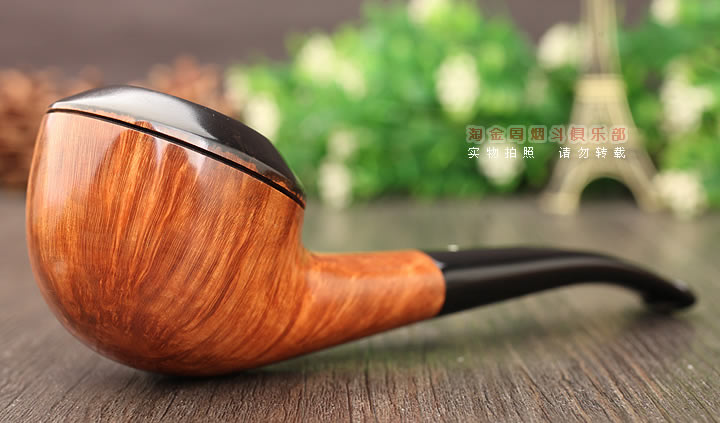 淘金周 意大利大师Caminetto白胡子石楠木手工烟斗 5件套装AC07-1