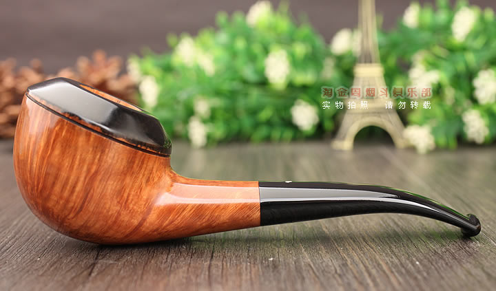 淘金周 意大利大师Caminetto白胡子石楠木手工烟斗 5件套装AC07-3