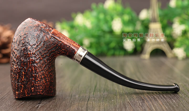 意大利芭比brebbia石楠木烟斗 五件套棕色麻面56-4