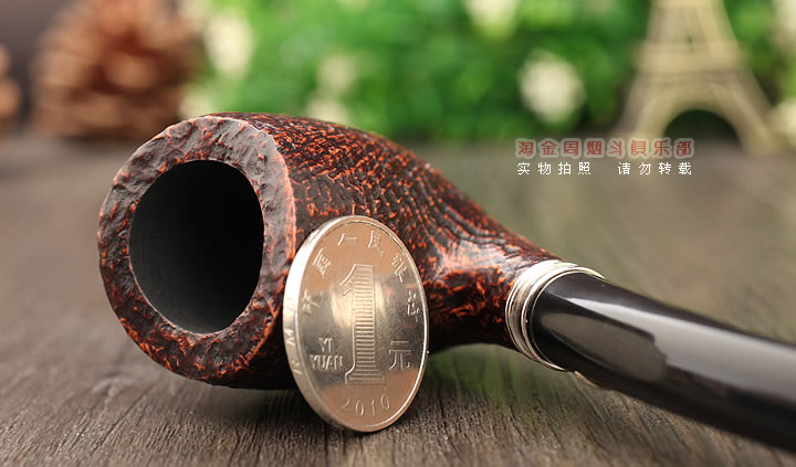 意大利芭比brebbia石楠木烟斗 五件套棕色麻面56-5