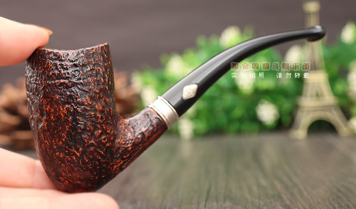 意大利芭比brebbia石楠木烟斗 五件套棕色麻面56-8