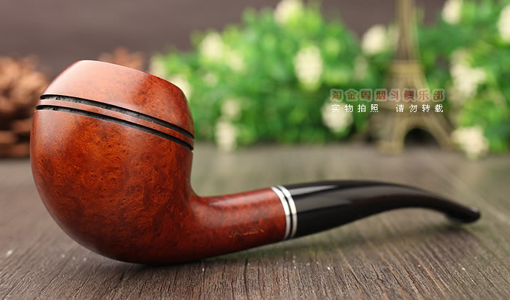 原装进口 德国华云Vauen石楠木烟斗 传统老式烟斗 光面1208-1