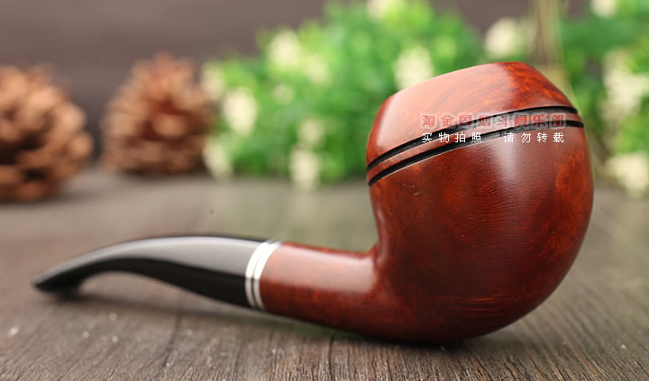 原装进口 德国华云Vauen石楠木烟斗 传统老式烟斗 光面1208-2