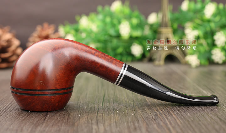 原装进口 德国华云Vauen石楠木烟斗 传统老式烟斗 光面1208-4
