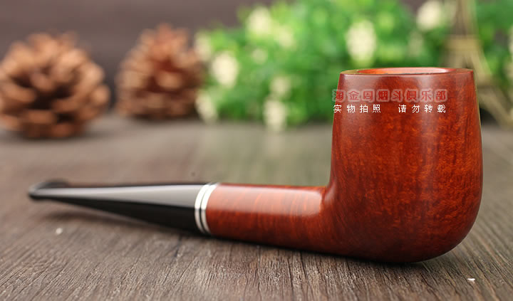 原装进口 德国华云Vauen石楠木烟斗 传统老式烟斗 光面1264-2