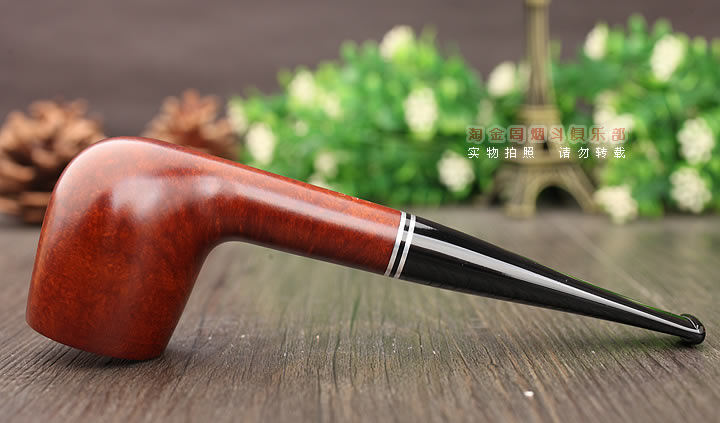 原装进口 德国华云Vauen石楠木烟斗 传统老式烟斗 光面1264-4