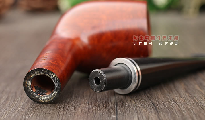 原装进口 德国华云Vauen石楠木烟斗 传统老式烟斗 光面1264-6