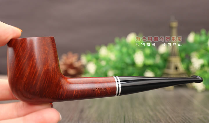 原装进口 德国华云Vauen石楠木烟斗 传统老式烟斗 光面1264-8