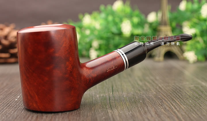 原装进口 德国华云Vauen石楠木烟斗 传统老式烟斗 光面1230-1