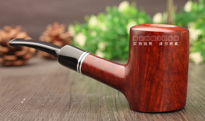 原装进口 德国华云Vauen石楠木烟斗 传统老式烟斗 光面1230-2