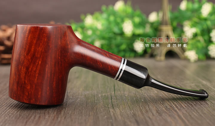 原装进口 德国华云Vauen石楠木烟斗 传统老式烟斗 光面1230-4