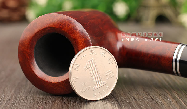 原装进口 德国华云Vauen石楠木烟斗 传统老式烟斗 光面1230-5